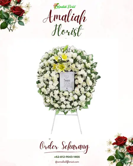 Krans Bunga Duka Sembungin